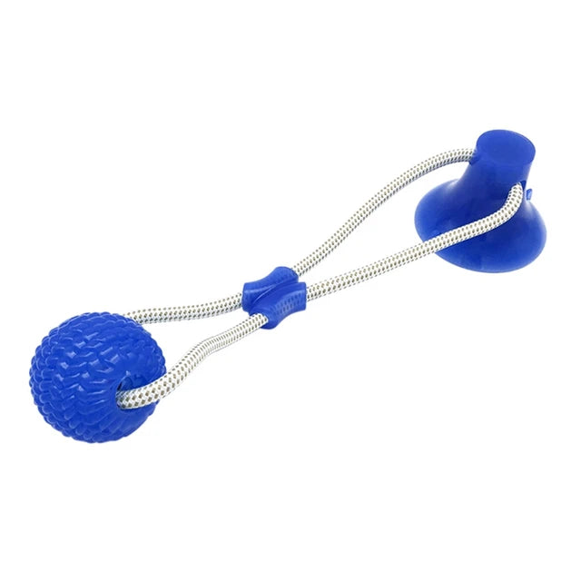 Juguete interactivo para perros con ventosa
