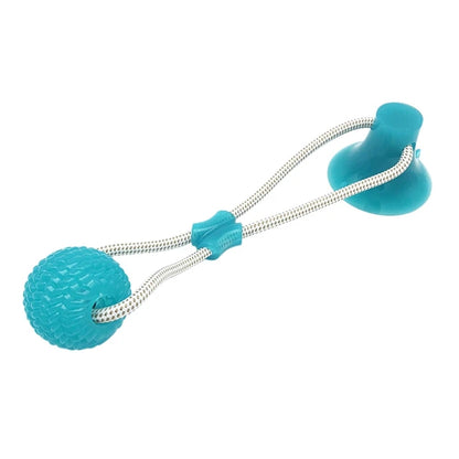 Juguete interactivo para perros con ventosa