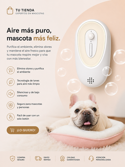 Eliminador de olores  de mascotas