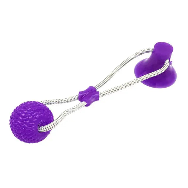 Juguete interactivo para perros con ventosa