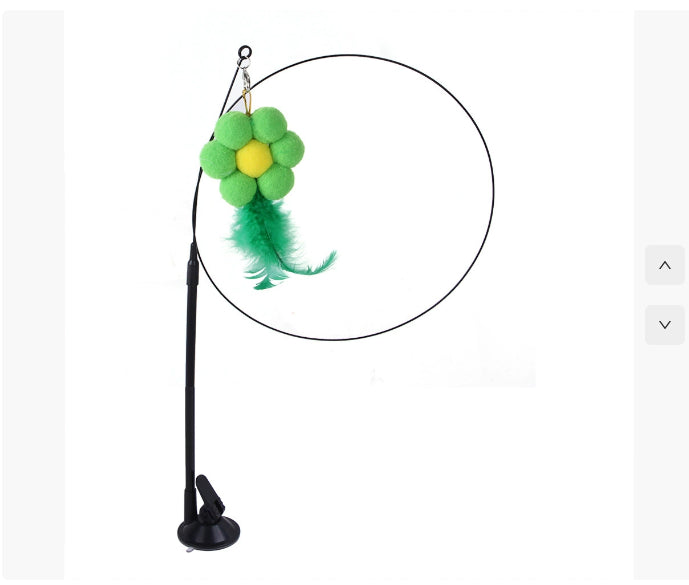Juguete  con ventosa para gatos